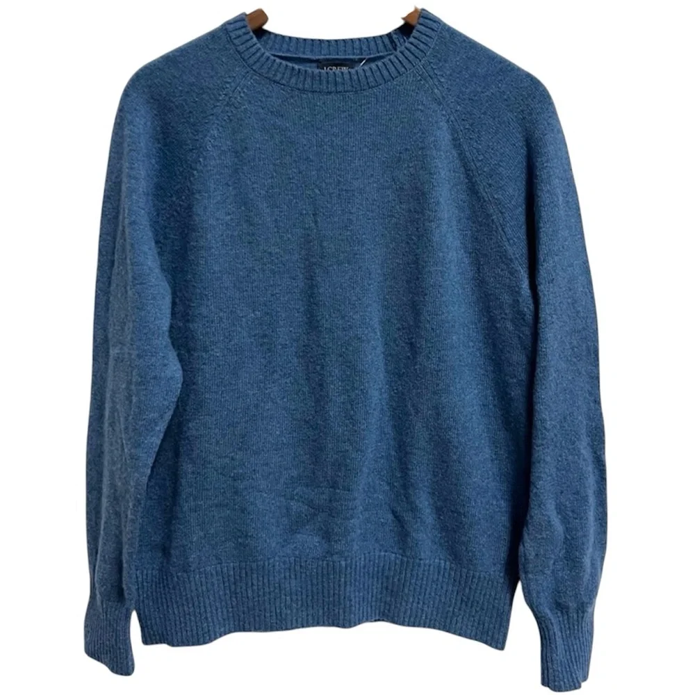 J.Crew Crewneck sweater in supersoft lambswool blend Size M NWT